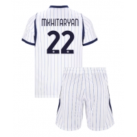 Camiseta Inter Milan Henrikh Mkhitaryan #22 Segunda Equipación Replica 2026-27 para niños mangas cortas (+ Pantalones cortos)